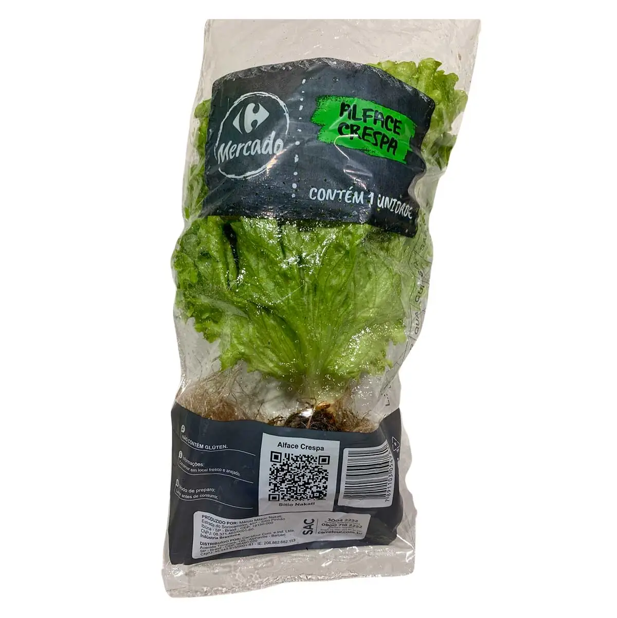 Alface Crespa Carrefour Linha Azul Unidade