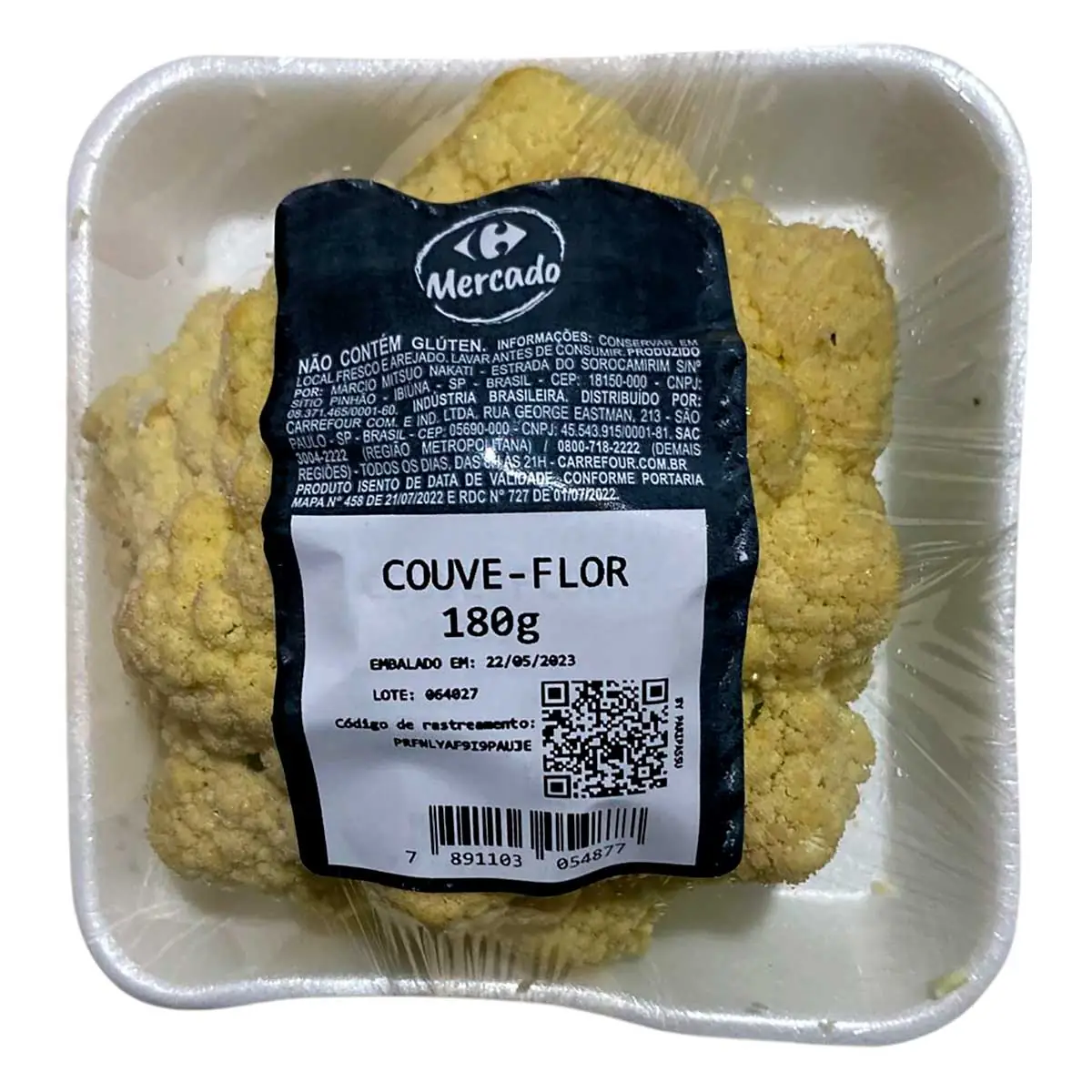 Couve Flor Carrefour Linha Azul Unidade