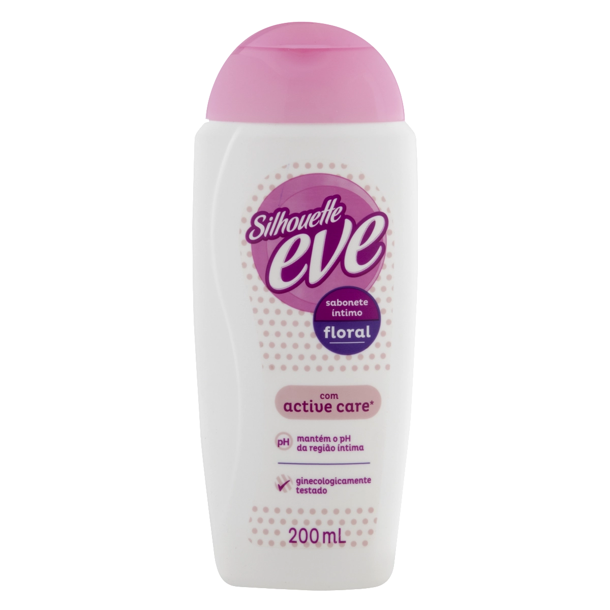 Sabonete Líquido íntimo Floral Silhouette Eve Frasco 200ml