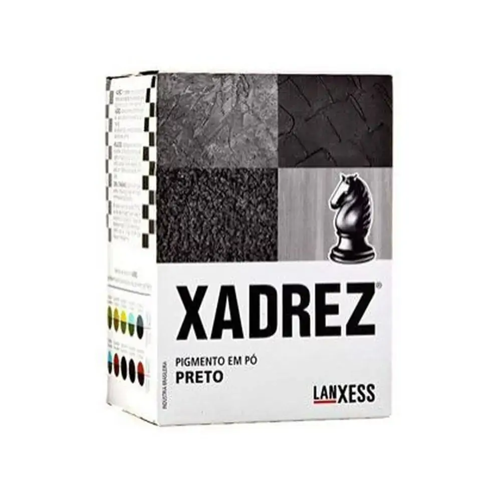 Xadrez Piguimento Em Po 250g Preto