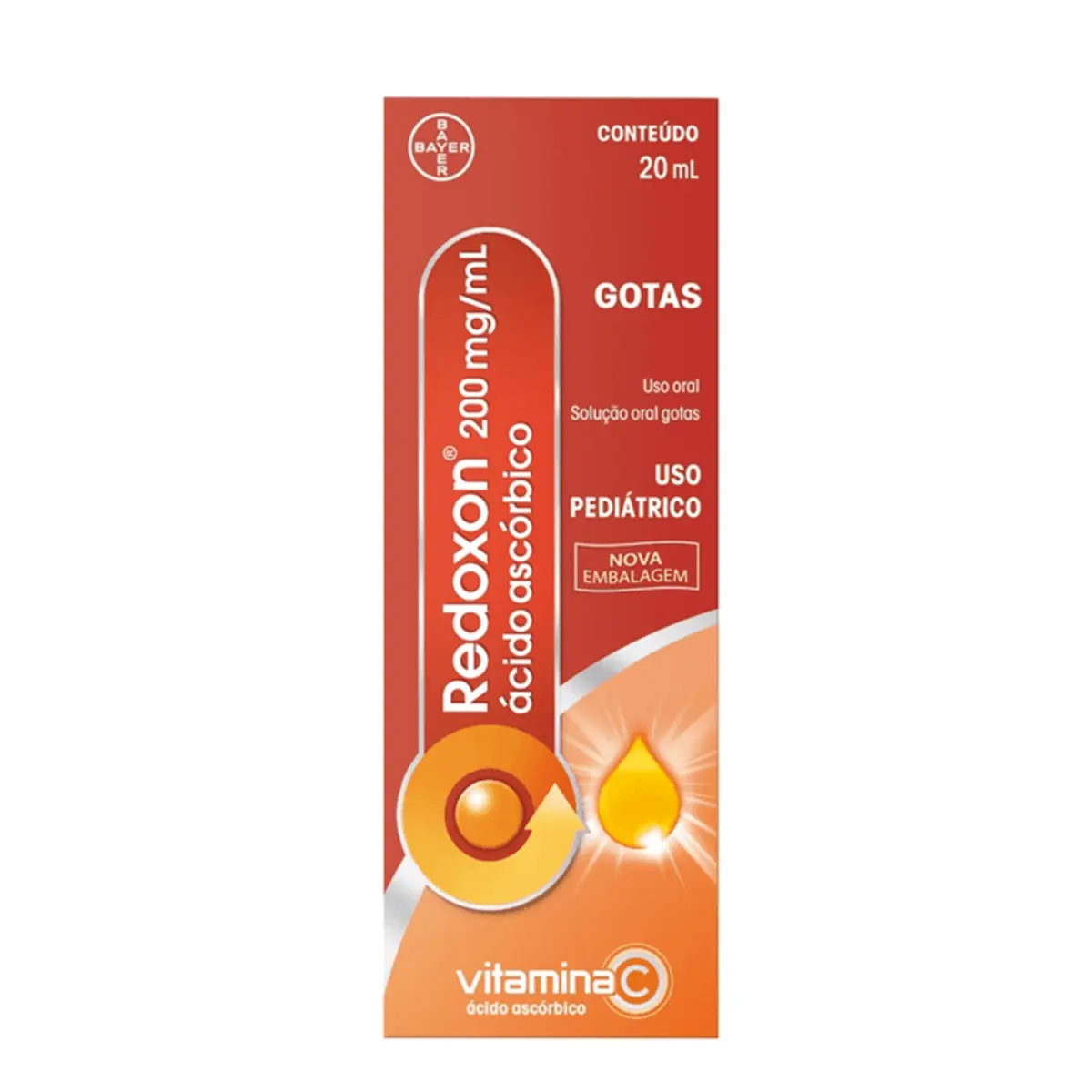 Redoxon Vitamina C para Bebês em Gotas 20ml