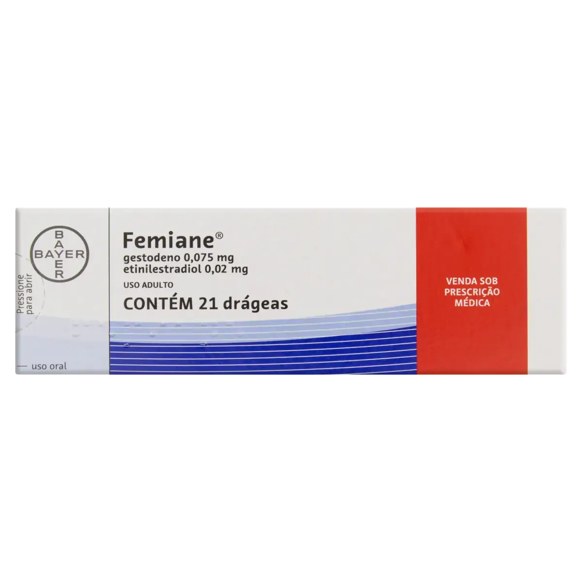 Femiane Bayer Caixa 21 Drágeas