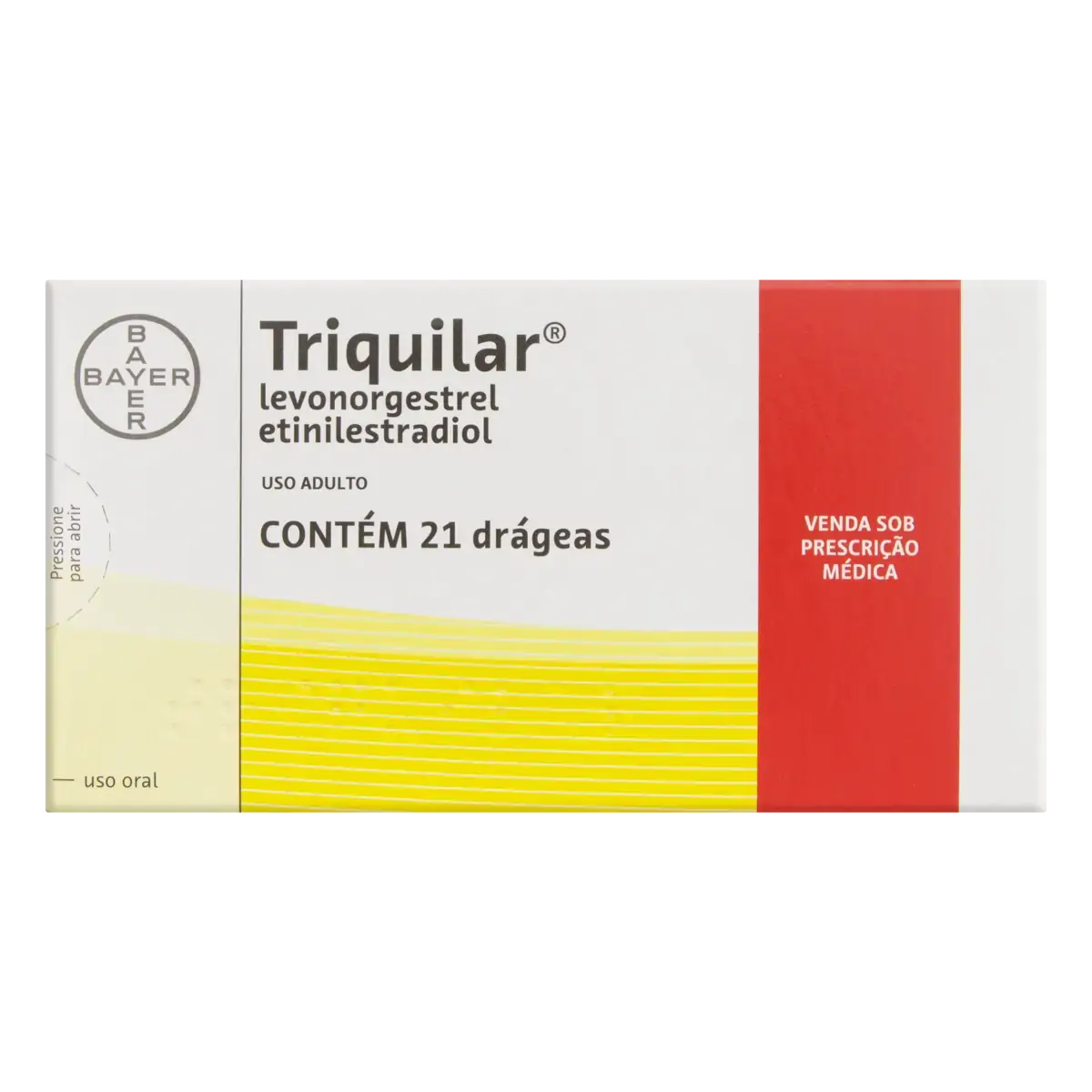 Triquilar Bayer Caixa 21 Drágeas
