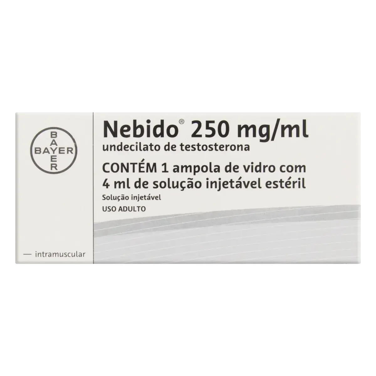 Nebido 250mg/ml Bayer Caixa 4ml