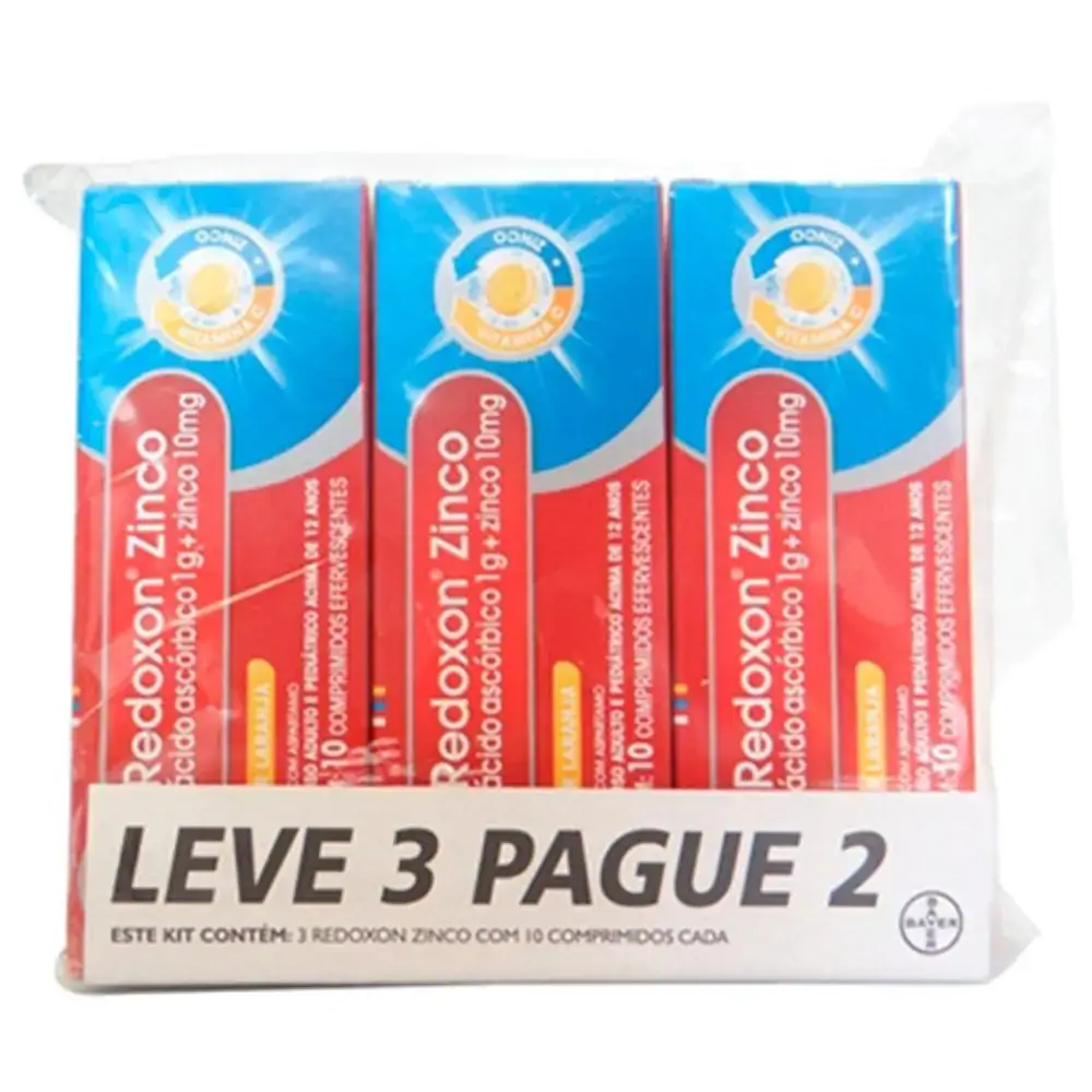 Redoxon Zinco Kit Redoxon Zinco Leve3 Pague 2