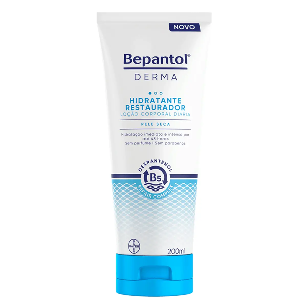 Bepantol Derma Hidratante Restaurador Loção Corporal Diária 200ml Pele Seca