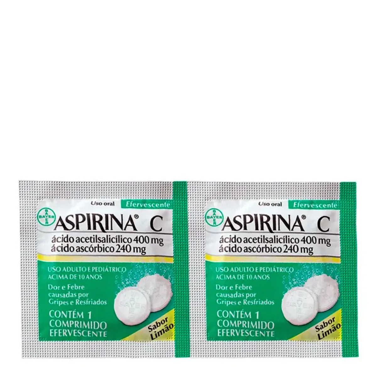 Aspirina C Limao 2s