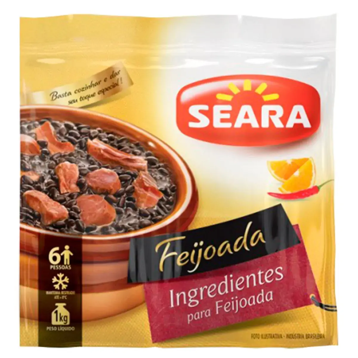 Ingredientes para Feijoada SEARA Pacote 1kg