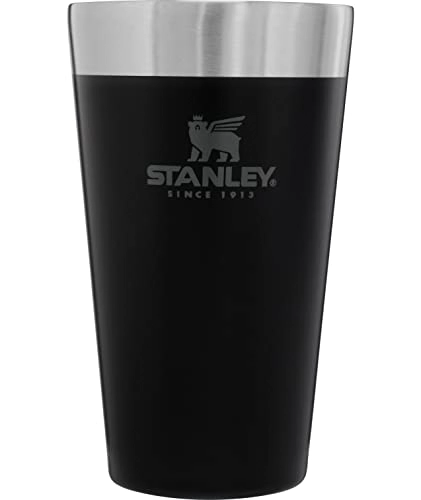 Copo Térmico de Cerveja Stanley Bebida Geladas Quentes 473ml Preto