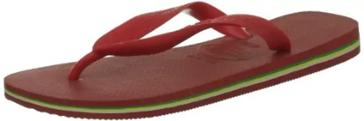 Chin Havaianas Brasil Vermelho Rubi 43/44
