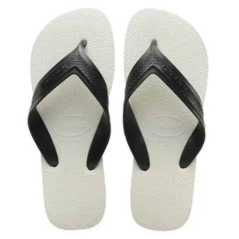 Sandalia Havaianas Top Max Bco/pto N°43 44