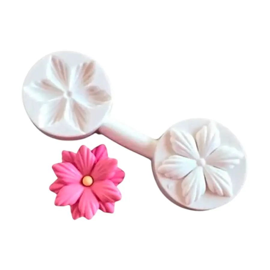 Molde Silicone Modelador De Flor 2754 Mazulli