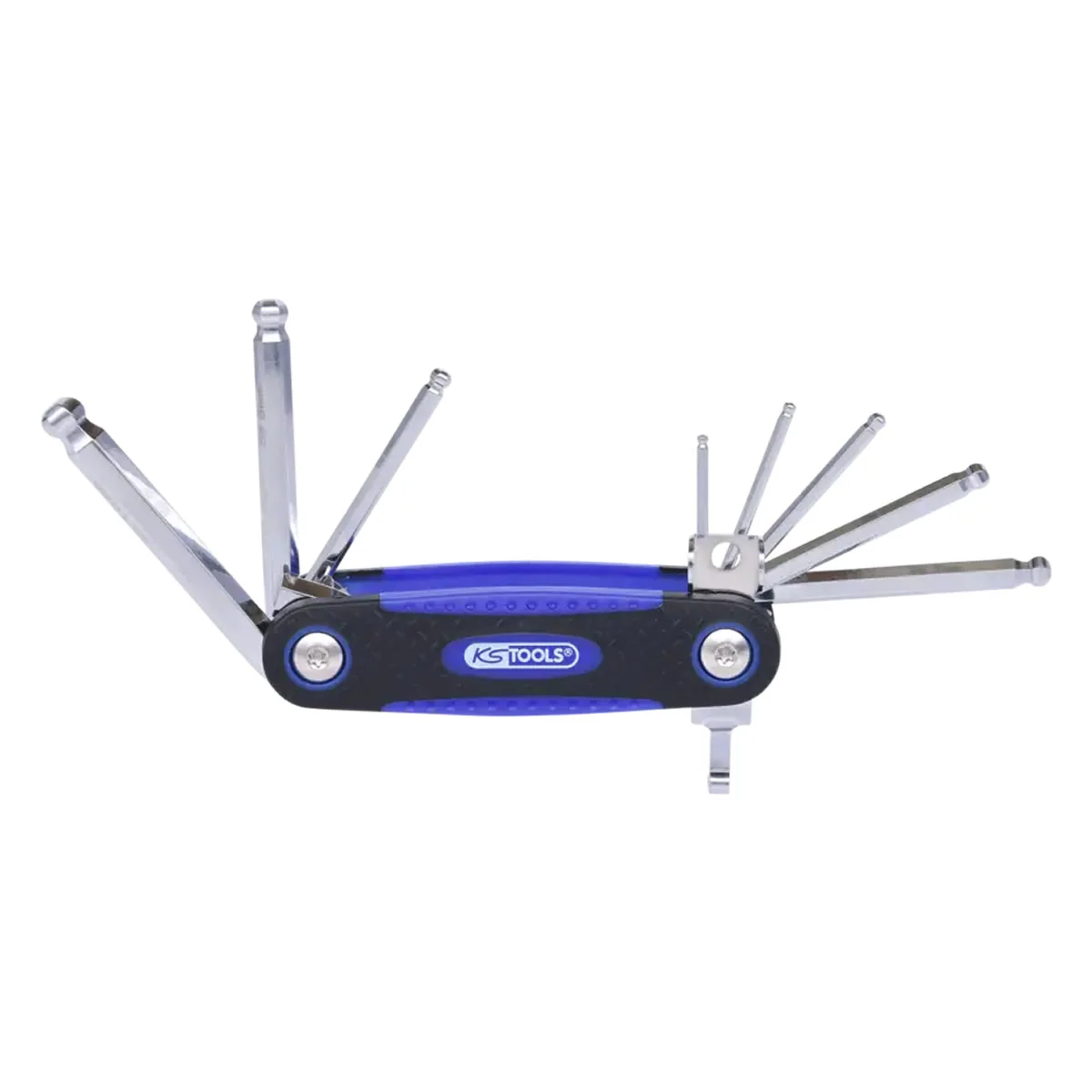 Chave Allen Jogo 2 5 A 10 0mm 8 Peças Abaulada Canivete - 158.3520
