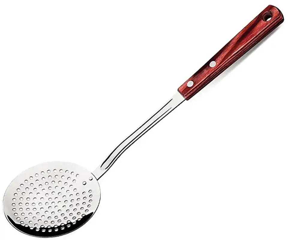 Espumadeira Tramontina Inox Polywood Un