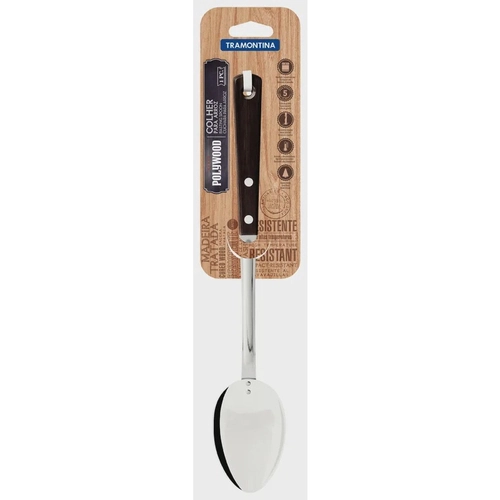 Colher Arroz Tramontina Inox Polywood Un