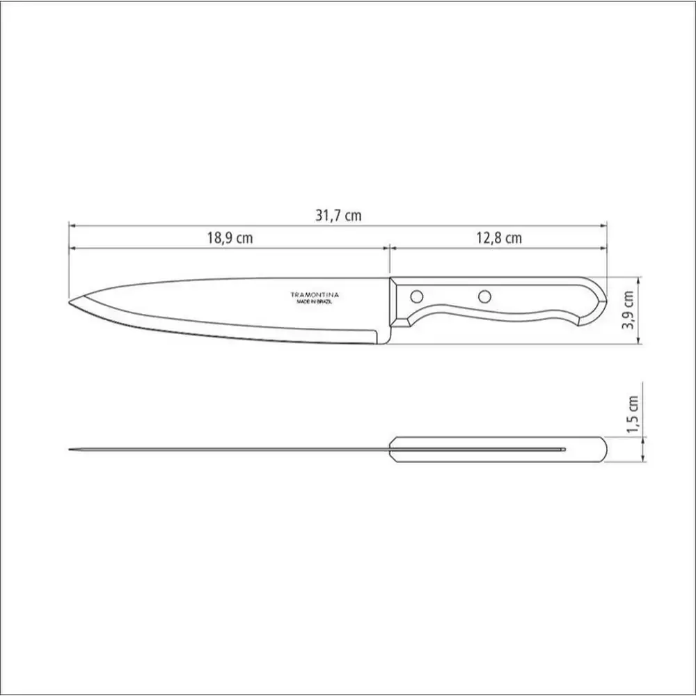 Ud Faca Cozinha Tramontina Dynamic