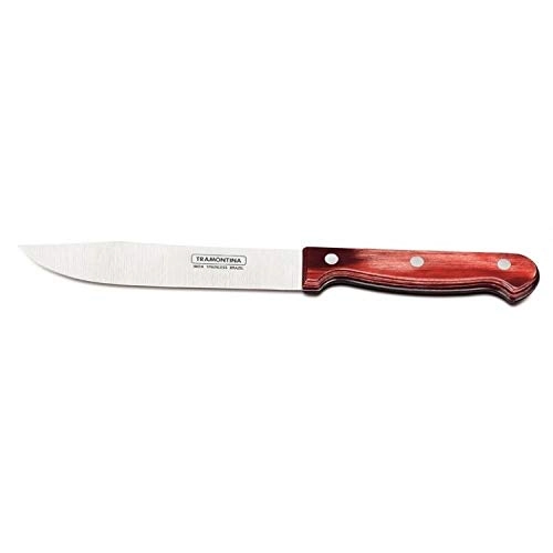 Tramontina Faca Churr Inox 5 Polywood