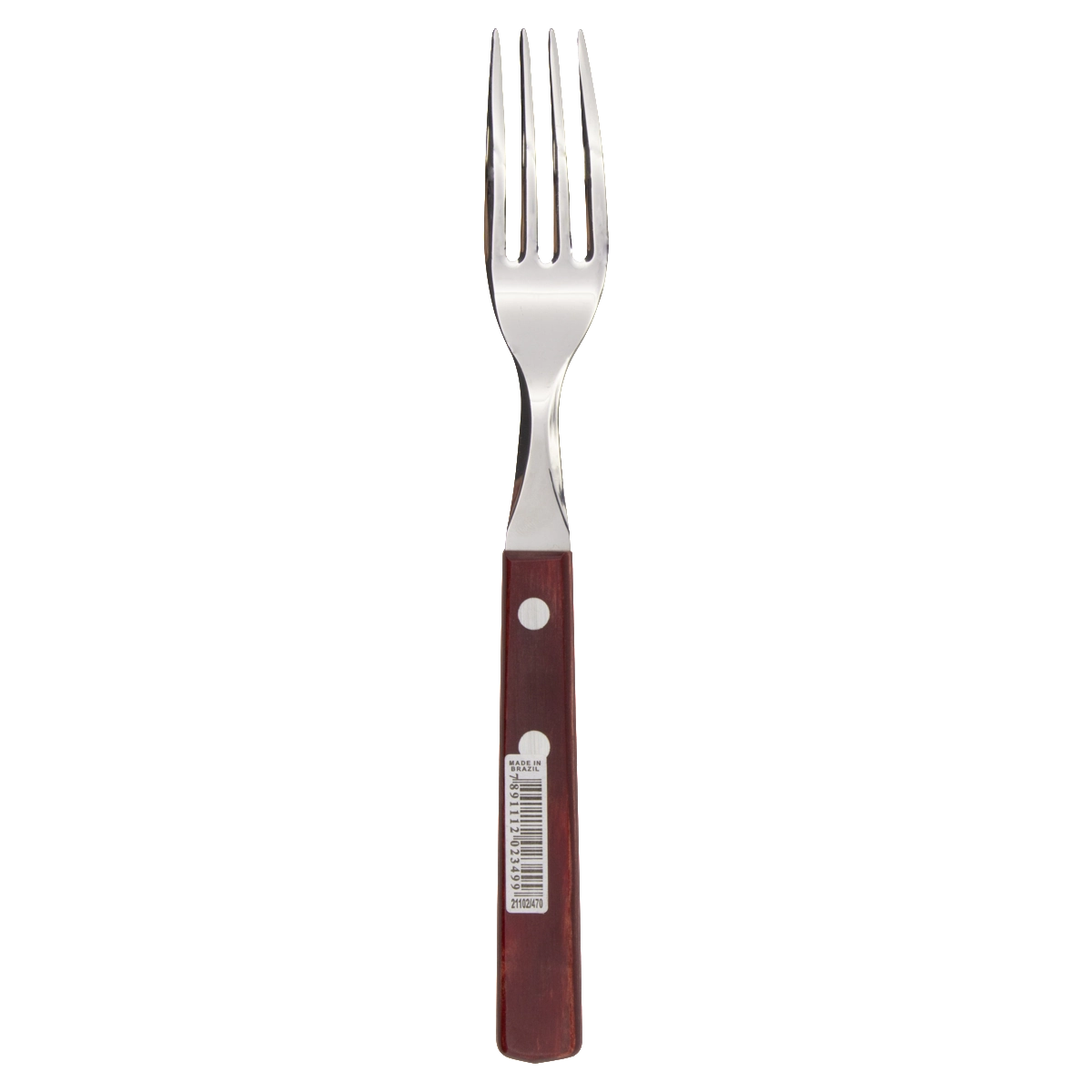 Garfo de Mesa Tramontina Polywood Vermelho 19,5 cm