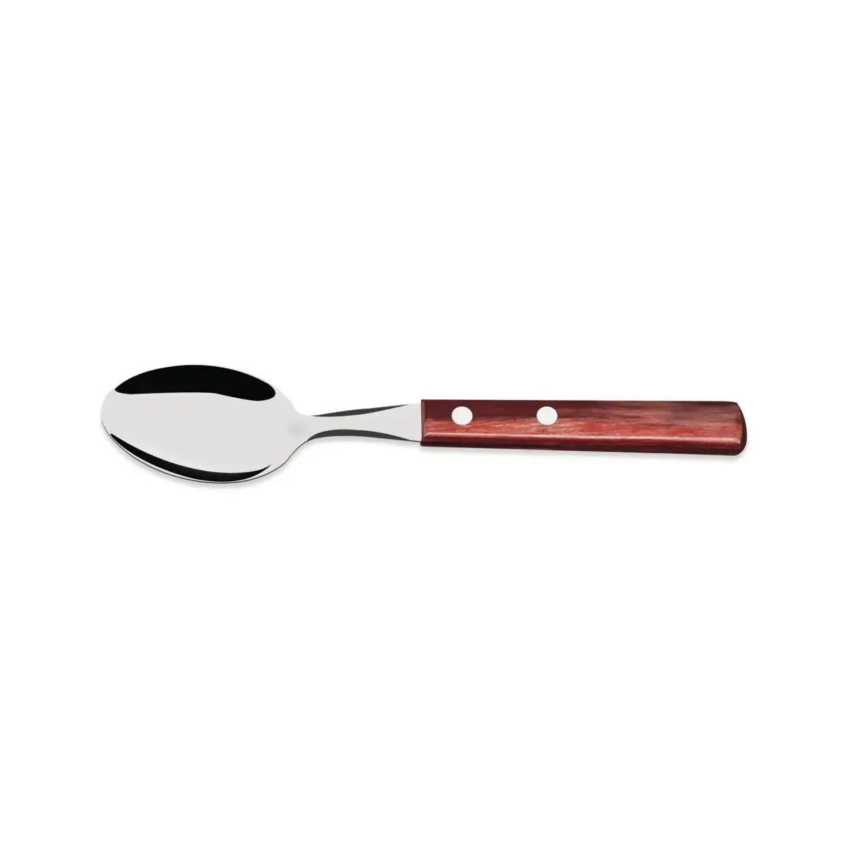 Colher de Mesa Tramontina Polywood Vermelha 19,5 cm