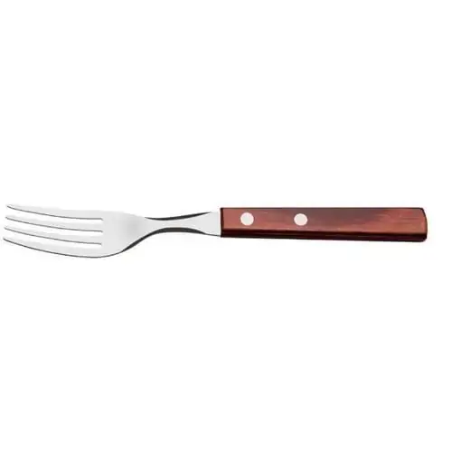 Garfo de Sobremesa Tramontina Polywood Vermelha 17 cm
