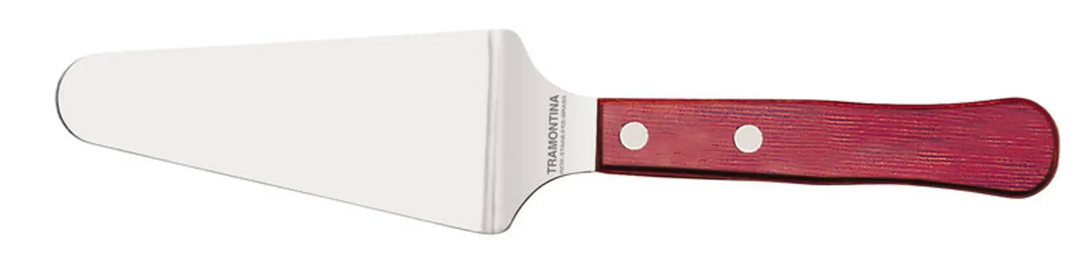 Espátula Para Bolo 5 Polywood Inox Cabo Madeira