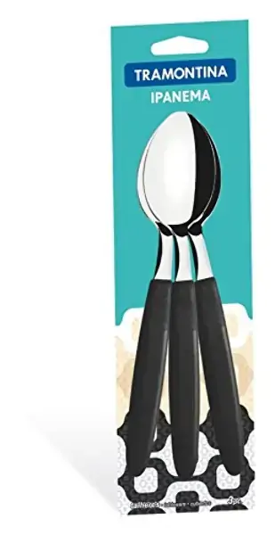 Conjunto Colheres Inox 3pcs Ipanema 23363300 Tra