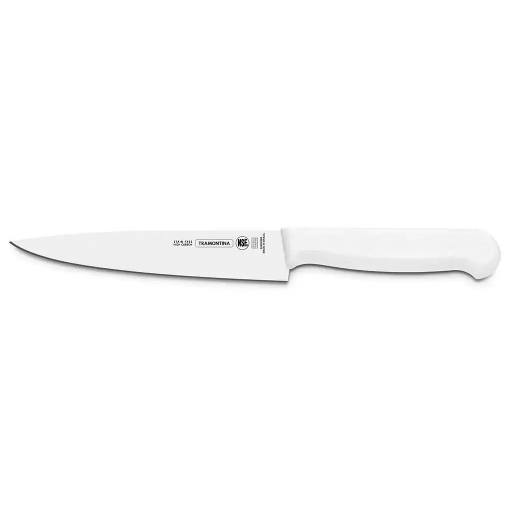 Faca Profissional 10 Pol Aço Inox Tramonitna