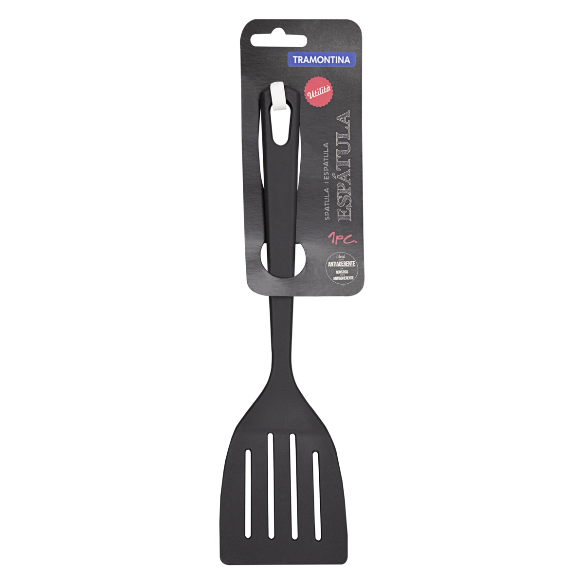 Espátula Nylon Preta Tramontina Utilità