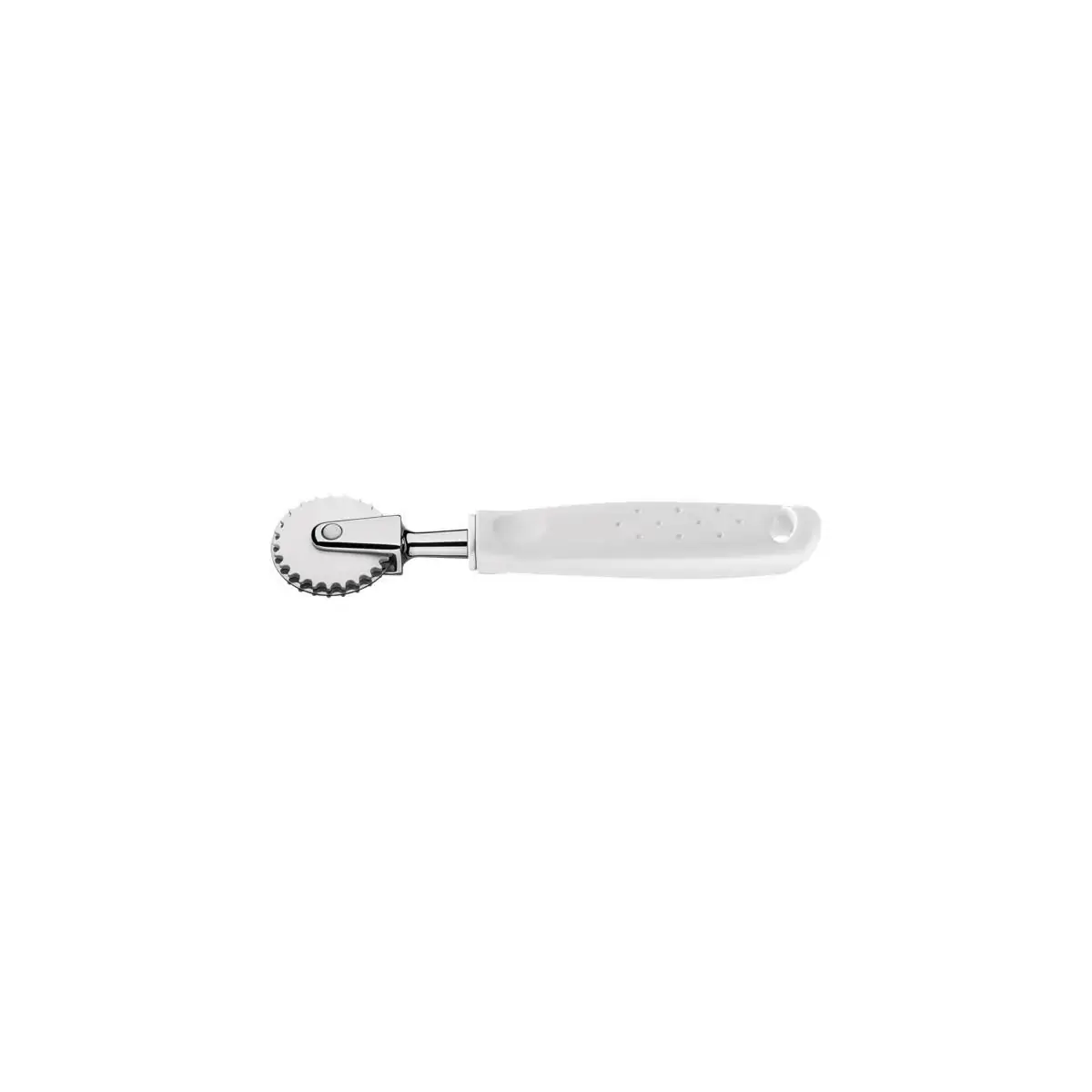 Carretilha Corta e Fecha Tramontina Utilitá em Zamak Cromado e Nylon com Cabo de Polipropileno Branco - 25611/180