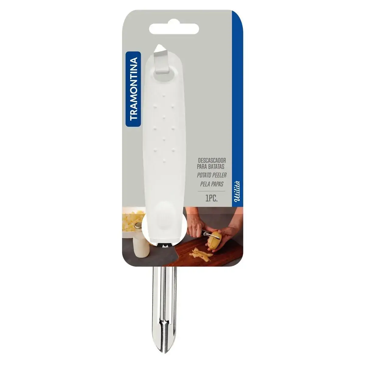 Descascador De Batatas Utilità Inox Branco Tramontina