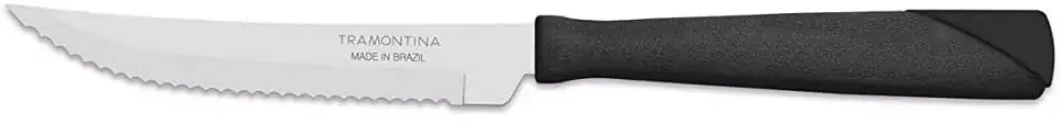 Conjunto De Facas Para Churrasco 3 Pçs New Kolor Preto