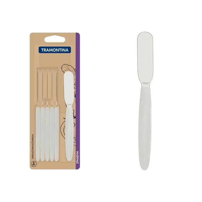 CONJ ESPATU MANT INOX 6PC IPANE BRA