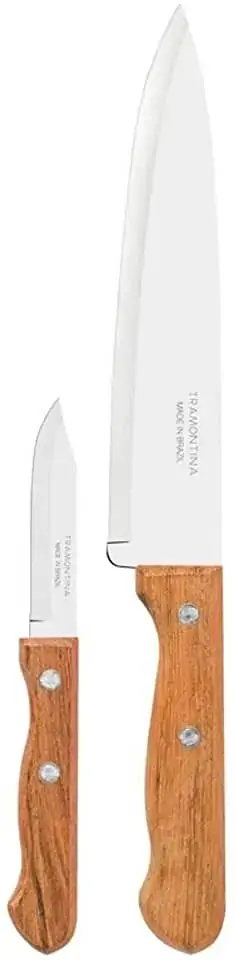 Jogo Facas Tramontina Inox 2pc Un