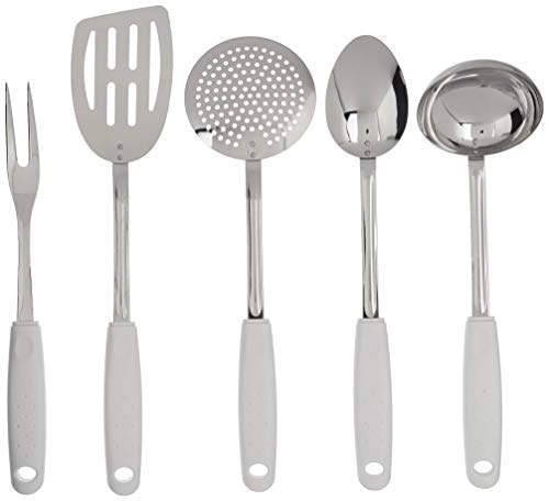Conjunto De Utensílios Tramontina Utilità C/ 6 Peças Branco