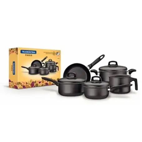 Conjunto Panelas Aluminio 5pcs 20 Tramontina