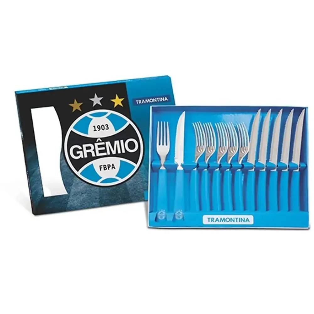 Conjunto De Talheres C/12 Gremio Ref/126 Tramont