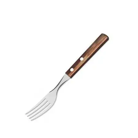 Garfo Sobremesa Inox Polywood Castanho Tramontina