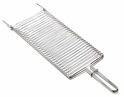 Grelha Churrasco em Aço Inox 83x27,4cm