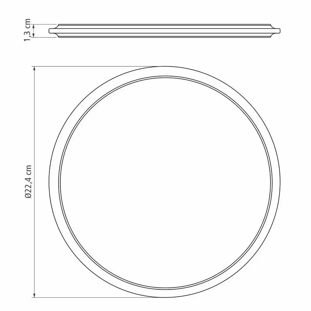 ANEL SILICONE 20CM PANELA PRESSAO