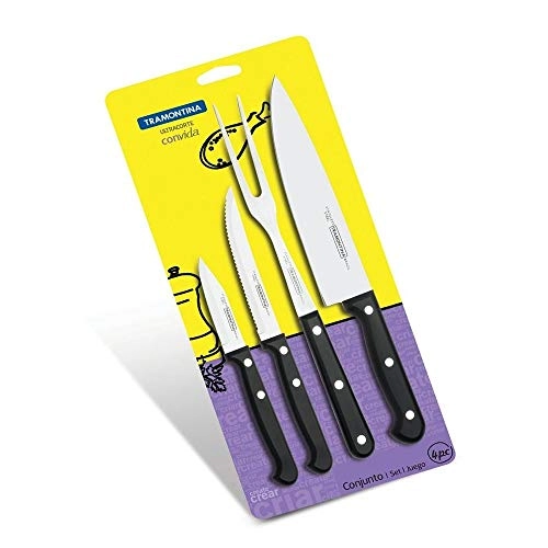 Conjunto Facas Inox Ultracorte Tramontina 4pcs