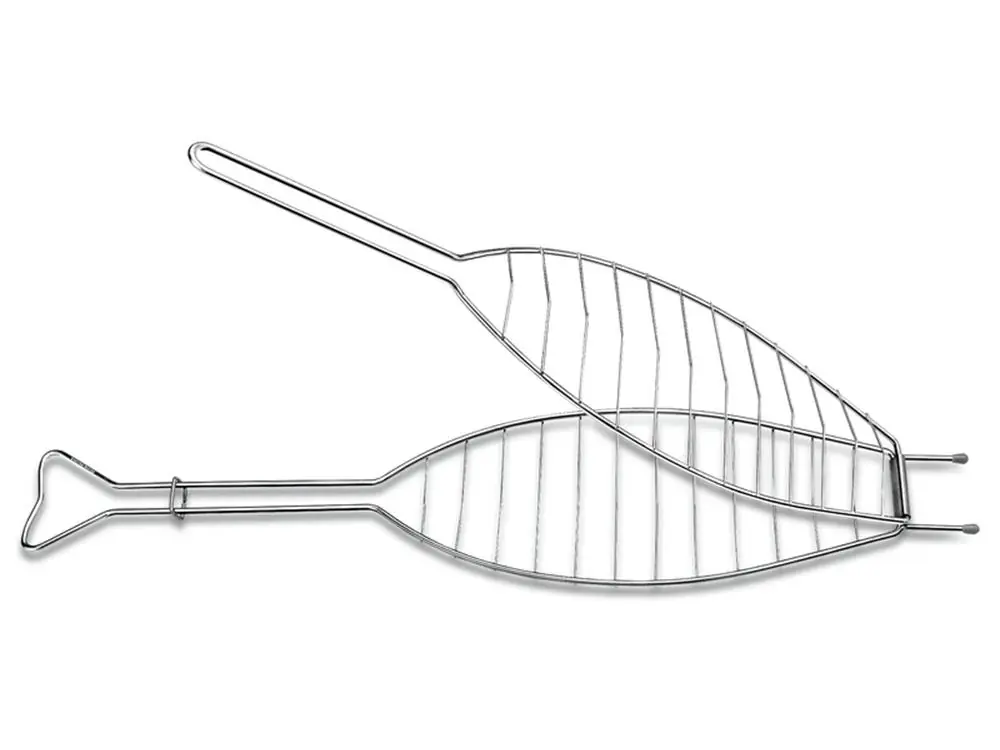 Grelha De Aço Inox Para Peixe Tramontina