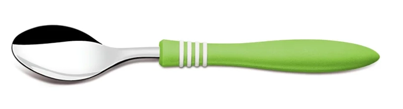 Colher Ch¿ Cor Cor Aco Inox Verde 23457420 Tramontina