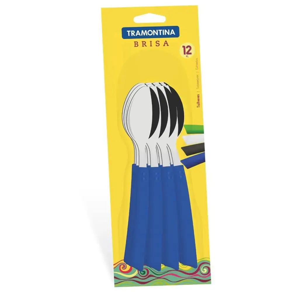 Cj Colher Mesa Brisa Azul C/12 R23153/010