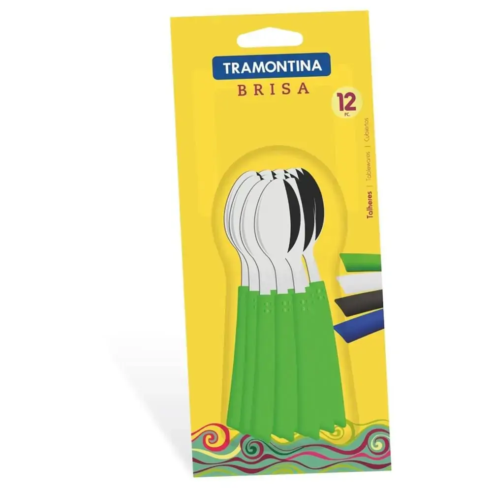 Cj Colher Cha Brisa Verde C/12 R23157/020
