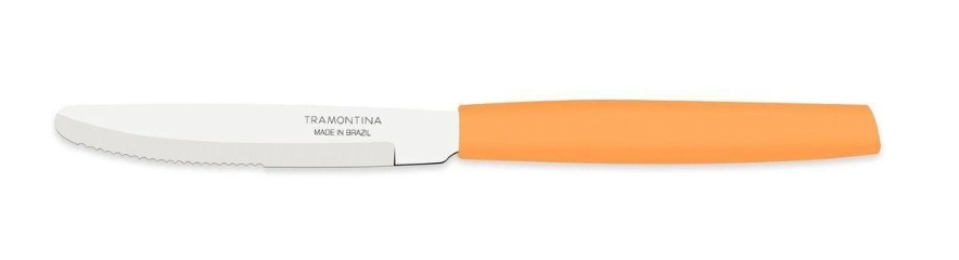 Faca Sobremesa Munique Inox Laranja 23254443 Tramontina