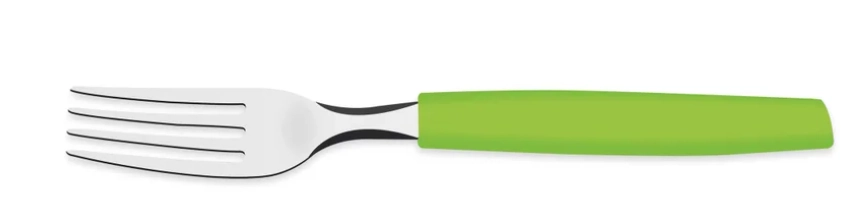 Garfo Sobremesa Munique Inox Verde 23255420 Tramontina