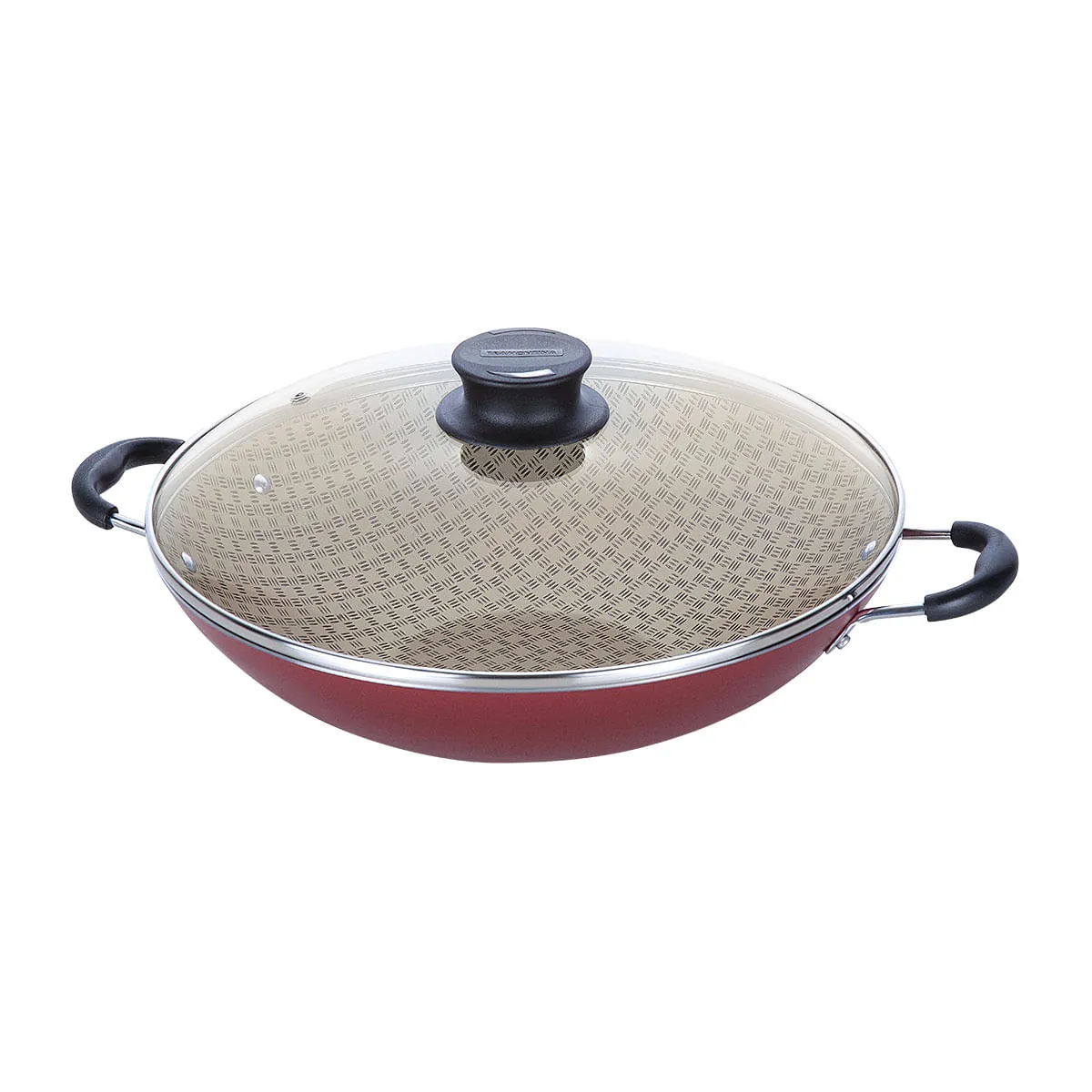 Panela Wok Paris Tramontina com revestimento interno de antiaderente 32 cm