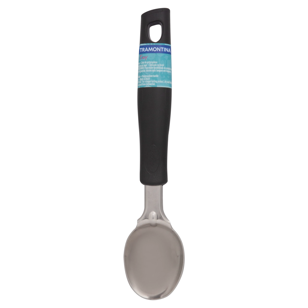 Concha Para Sorvete Inox Preta Tramontina Easy