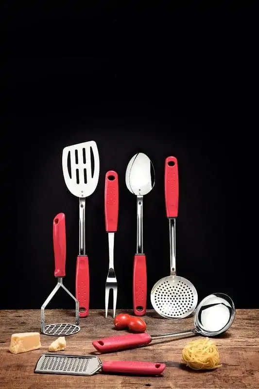 Mini-Ralador Inox Utilita Grosso Vermelho Tramontina