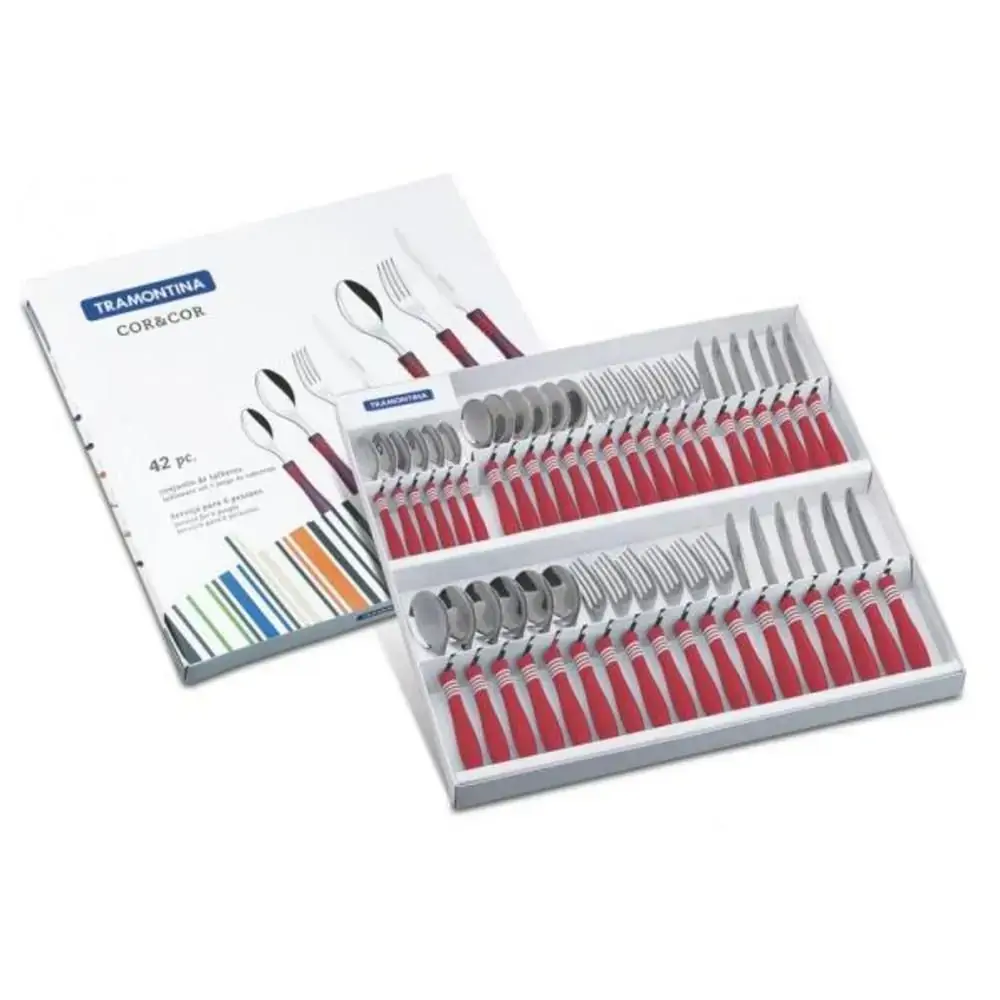 Faqueiro Tramontina Inox 42cs Cor Cor